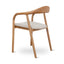 Natural Dining Armchair - Beige (Set of 2)