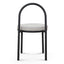 Black Dining Chair - Clay Grey (Set of 2)