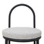 Black Dining Chair - Clay Grey (Set of 2)