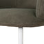White Dining Chair - Dark Moss Green (Set of 2)