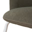 White Dining Chair - Dark Moss Green (Set of 2)