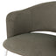 White Dining Chair - Dark Moss Green (Set of 2)