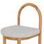 Natural Dining Chair - Clay Grey (Set of 2)