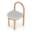 Natural Dining Chair - Clay Grey (Set of 2)