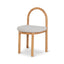 Natural Dining Chair - Clay Grey (Set of 2)