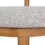 Natural Dining Chair - Clay Grey (Set of 2)