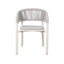 Sand White Outdoor Dining Chair - Light Grey (Set of 2)