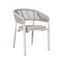 Sand White Outdoor Dining Chair - Light Grey (Set of 2)