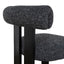 Black Dining Chair - Field Charcoal (Set of 2)