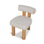 Natural Dining Chair - Pale Beige (Set of 2)