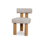 Natural Dining Chair - Pale Beige (Set of 2)
