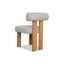Natural Dining Chair - Pale Beige (Set of 2)