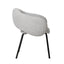 Black Dining Chair - Clay Grey (Set of 2)