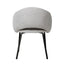 Black Dining Chair - Clay Grey (Set of 2)