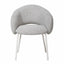 White Dining Chair - Clay Grey (Set of 2)