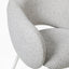 White Dining Chair - Clay Grey (Set of 2)