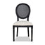 Black ELM Dining Chair - Dawn Beige (Set of 2)