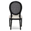 Black ELM Dining Chair - Dawn Beige (Set of 2)