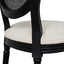 Black ELM Dining Chair - Dawn Beige (Set of 2)