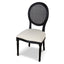 Black ELM Dining Chair - Dawn Beige (Set of 2)