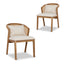 Fabric Dining Chair - Dawn Beige (Set of 2)