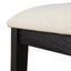 Black ELM Dining Chair - Dawn Beige (Set of 2)