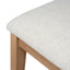 Fabric Dining Chair - Dawn Beige (Set of 2)