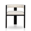Black ELM Dining Chair - Dawn Beige (Set of 2)