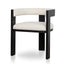 Black ELM Dining Chair - Dawn Beige (Set of 2)