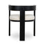 Black ELM Dining Chair - Dawn Beige (Set of 2)