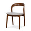 Walnut Dining Chair - Naxos Beige (Set of 2)