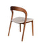Walnut Dining Chair - Naxos Beige (Set of 2)