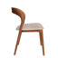 Walnut Dining Chair - Naxos Beige (Set of 2)