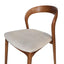 Walnut Dining Chair - Naxos Beige (Set of 2)
