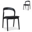 Dining Chair - Full Black (Set of 2)