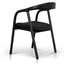 Dining Chair - Full Black (Set of 2)