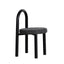 Black Dining Chair - Field Charcoal (Set of 2)
