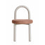 White Dining Chair - Russet Brown (Set of 2)