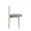 White Dining Chair - Spring Green (Set of 2)