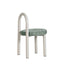 White Dining Chair - Spring Green (Set of 2)