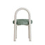 White Dining Chair - Spring Green (Set of 2)