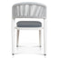 Sand White Outdoor Dining Chair - Grey (Set of 2)