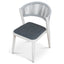 Sand White Outdoor Dining Chair - Grey (Set of 2)