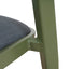 Army Green Outdoor Dining Chair - Grey (Set of 2)