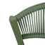 Army Green Outdoor Dining Chair - Grey (Set of 2)
