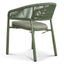 Outdoor Dining Chair - Army Green (Set of 2)