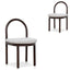 Brown Dining Chair - Clay Grey (Set of 2)
