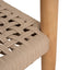 Natural Dining Chair - Naxos Latte Rope (Set of 2)