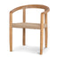 Natural Dining Chair - Naxos Latte Rope (Set of 2)