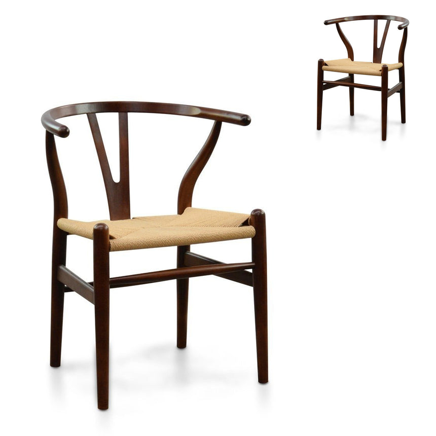 Dining Chair - Walnut (Set of 2)